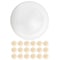 Nuwatt 5/6" LED Flush Mount Ceiling Light, Dimmable Retrofit Disk Recessed Lighting Fixture, 2700K, PK24 NW-R-DSK-6-15W-27K-24P - alternate 1